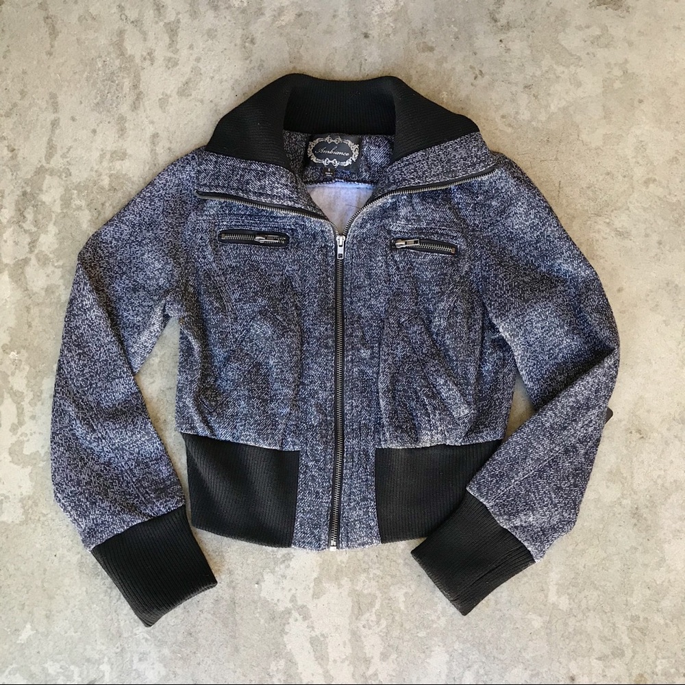Ambiance  Zip Up Jacket NWT